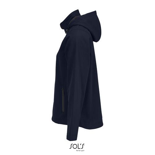 VESTE CAPUCHE&nbsp;SOFTSHELL FEMME SOL'S RACE HOODED WOMEN