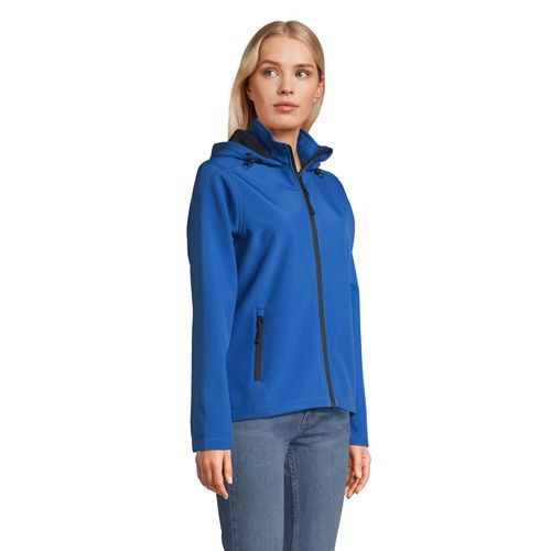 VESTE CAPUCHE&nbsp;SOFTSHELL FEMME SOL'S RACE HOODED WOMEN