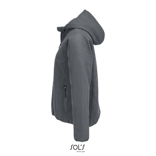 antracita CHAQUETA SOFTSHELL PARA MUJER SOL'S FALCON PADDED WOMEN