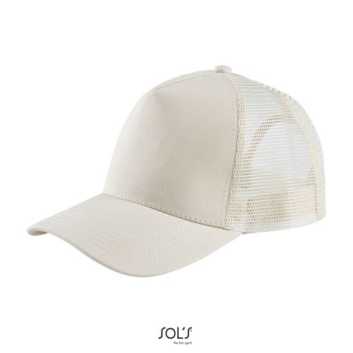crudo GORRA DE MALLA DE 5 PANELES SOL'S BLINK