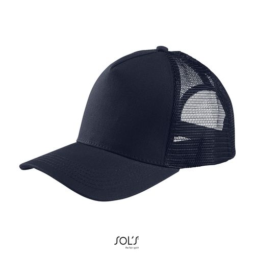 marina francesa GORRA DE MALLA DE 5 PANELES SOL'S BLINK