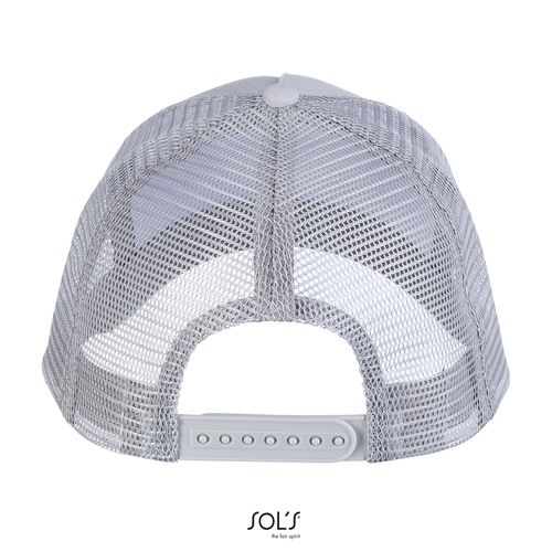 gris puro GORRA DE MALLA DE 5 PANELES SOL'S BLINK