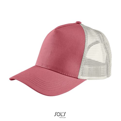 rosa mat/crudo GORRA DE MALLA DE 5 PANELES SOL'S BLINK