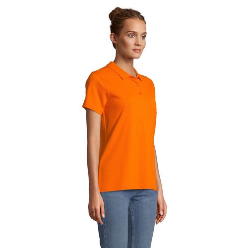 orange POLO MUJER SOL'S PULSE WOMEN