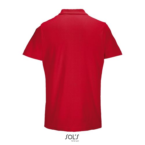 red POLO UNISEX SOL'S PULSE