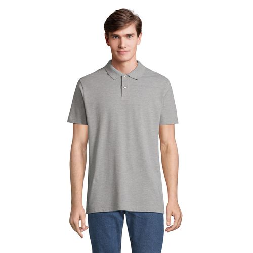 gris chiné POLO UNISEX SOL'S PULSE