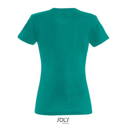 esmeralda CAMISETA DE CUELLO REDONDO PARA MUJER SOL'S Imperial WOMEN