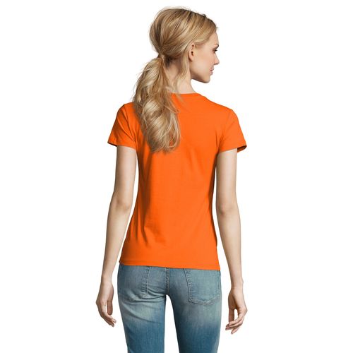 orange CAMISETA DE CUELLO REDONDO PARA MUJER SOL'S Imperial WOMEN