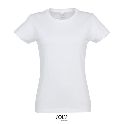 TEE-SHIRT FEMME COL ROND SOL'S Imperial WOMEN
