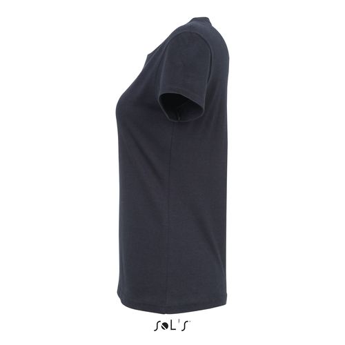 azul marino CAMISETA DE CUELLO REDONDO PARA MUJER SOL'S Imperial WOMEN