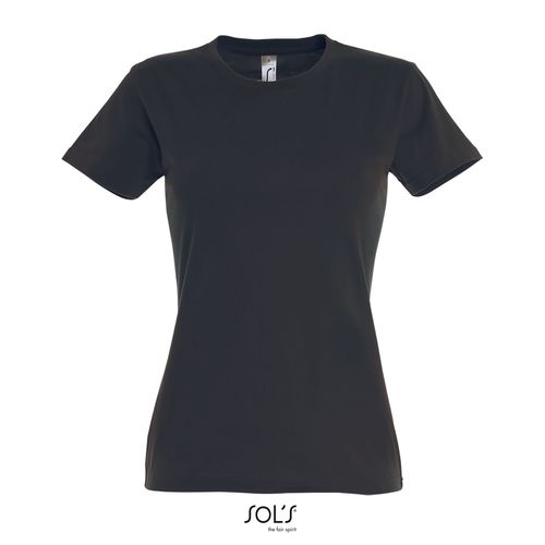 gris ratón CAMISETA DE CUELLO REDONDO PARA MUJER SOL'S Imperial WOMEN