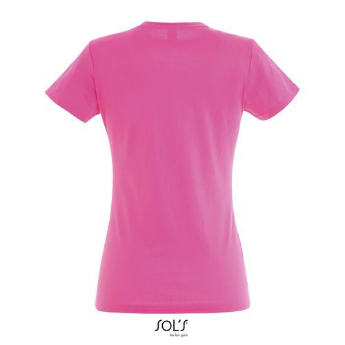 rosa orquídea CAMISETA DE CUELLO REDONDO PARA MUJER SOL'S Imperial WOMEN