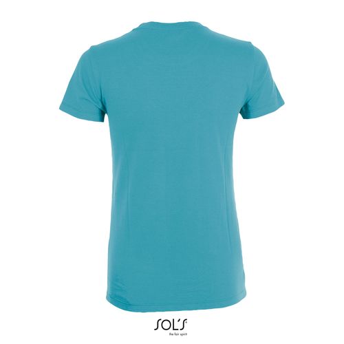azul atolón CAMISETA DE MUJER CUELLO REDONDO SOL'S REGENT WOMEN