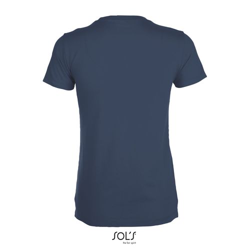azul denim CAMISETA DE MUJER CUELLO REDONDO SOL'S REGENT WOMEN