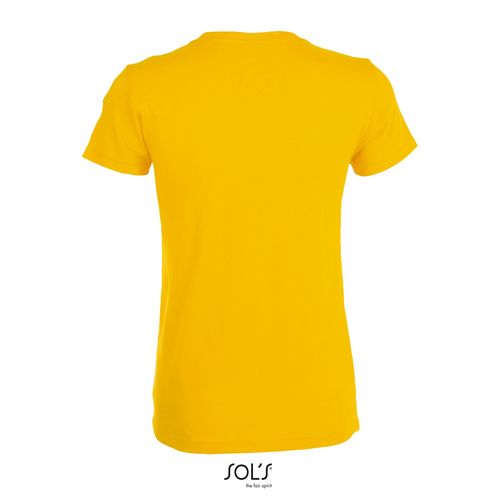 yellow CAMISETA DE MUJER CUELLO REDONDO SOL'S REGENT WOMEN