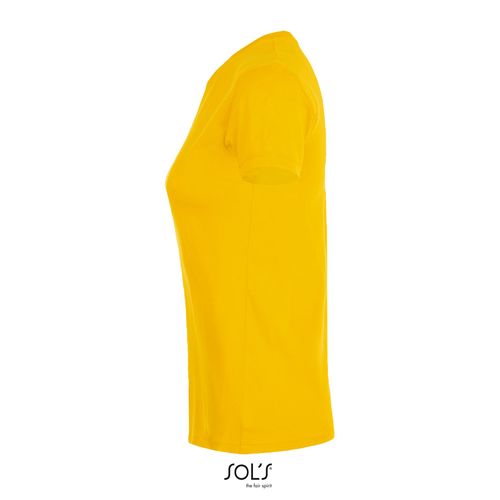 yellow CAMISETA DE MUJER CUELLO REDONDO SOL'S REGENT WOMEN