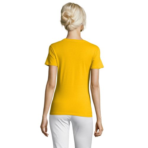 yellow CAMISETA DE MUJER CUELLO REDONDO SOL'S REGENT WOMEN