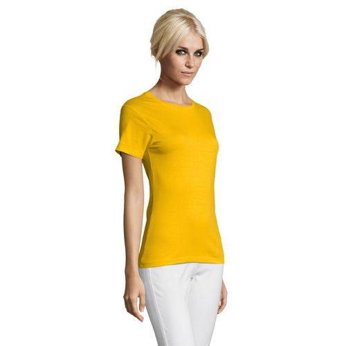yellow CAMISETA DE MUJER CUELLO REDONDO SOL'S REGENT WOMEN