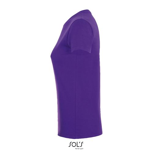 morado oscuro CAMISETA DE MUJER CUELLO REDONDO SOL'S REGENT WOMEN