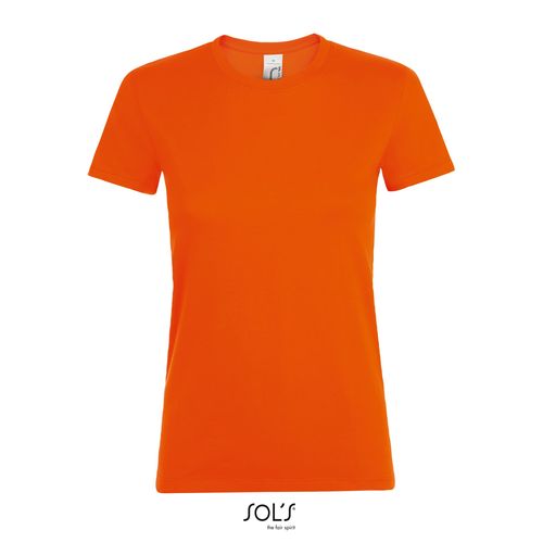 orange CAMISETA DE MUJER CUELLO REDONDO SOL'S REGENT WOMEN