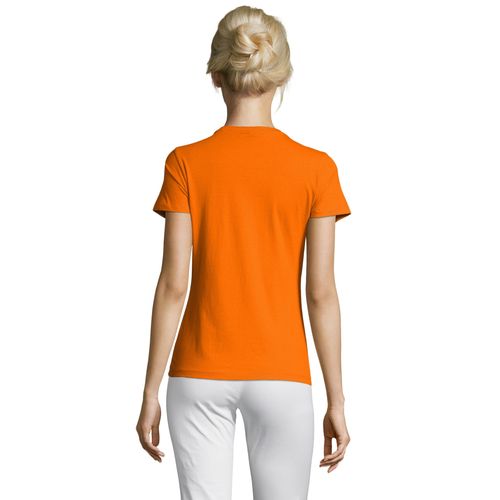 orange CAMISETA DE MUJER CUELLO REDONDO SOL'S REGENT WOMEN