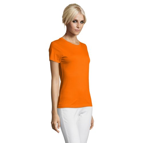 orange CAMISETA DE MUJER CUELLO REDONDO SOL'S REGENT WOMEN