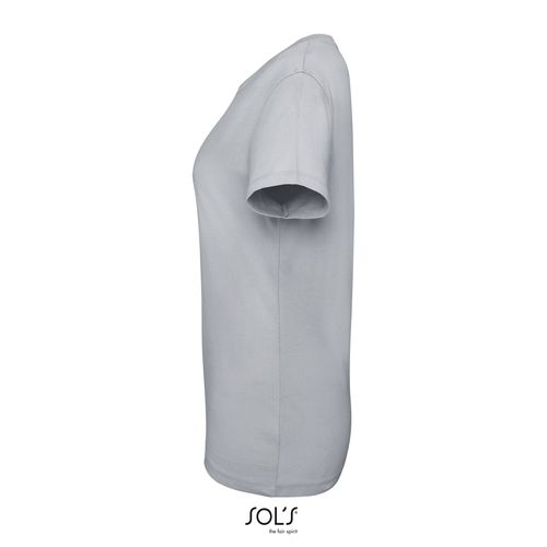 gris puro CAMISETA DE MUJER CUELLO REDONDO SOL'S REGENT WOMEN