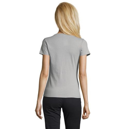 gris puro CAMISETA DE MUJER CUELLO REDONDO SOL'S REGENT WOMEN