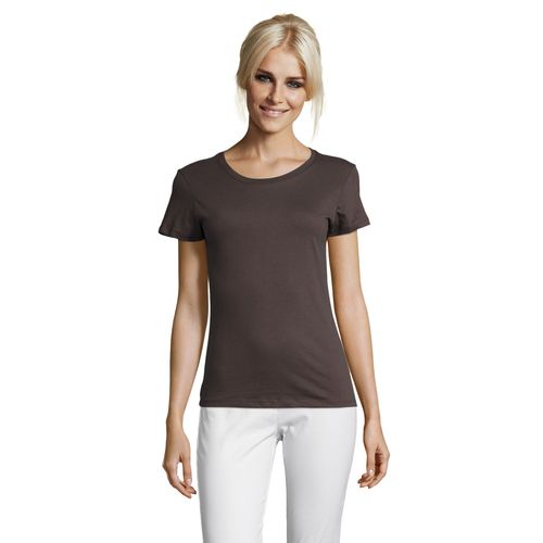 gris oscuro CAMISETA DE MUJER CUELLO REDONDO SOL'S REGENT WOMEN