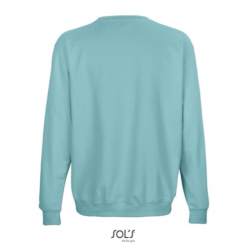 azul piscina SUDADERA UNISEX DE CUELLO REDONDO SOL'S COLUMBIA