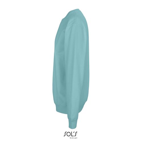 azul piscina SUDADERA UNISEX DE CUELLO REDONDO SOL'S COLUMBIA