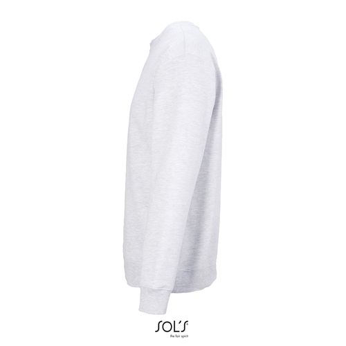 blanco chiné SUDADERA UNISEX DE CUELLO REDONDO SOL'S COLUMBIA