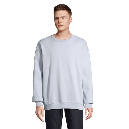 azul cremoso SUDADERA UNISEX DE CUELLO REDONDO SOL'S COLUMBIA