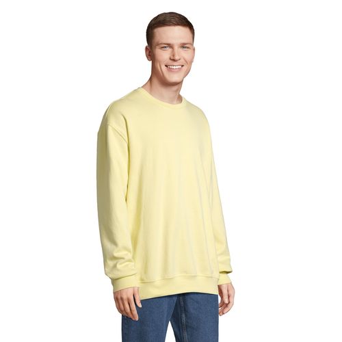 amarillo claro SUDADERA UNISEX DE CUELLO REDONDO SOL'S COLUMBIA
