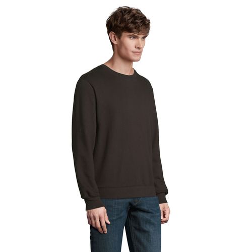 black SUDADERA UNISEX DE CUELLO REDONDO SOL'S COLUMBIA