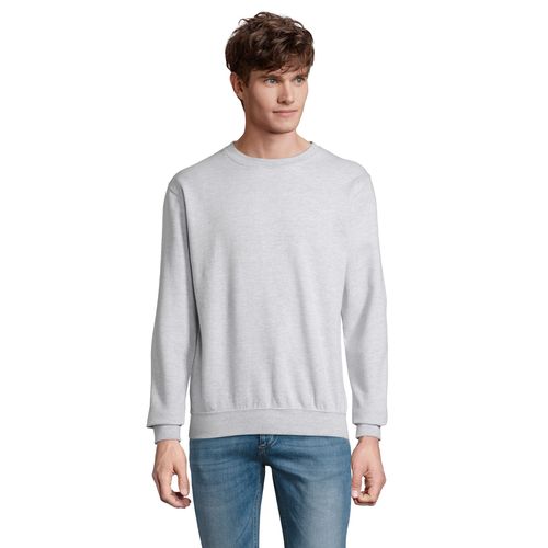 gris chiné SUDADERA UNISEX DE CUELLO REDONDO SOL'S COLUMBIA