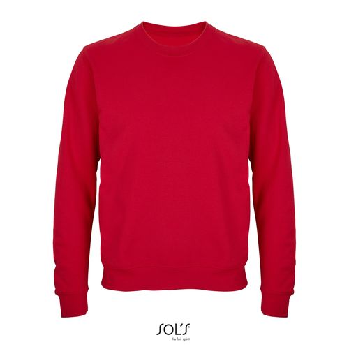 rojo vivo SUDADERA UNISEX DE CUELLO REDONDO SOL'S COLUMBIA