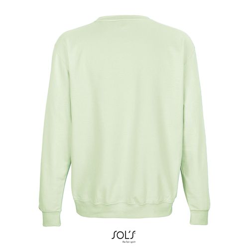 verde cremoso SUDADERA UNISEX DE CUELLO REDONDO SOL'S COLUMBIA