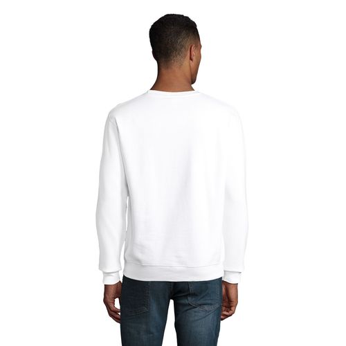 white SUDADERA UNISEX DE CUELLO REDONDO SOL'S COLUMBIA