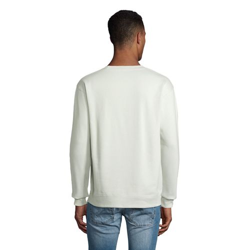 verde cremoso SUDADERA UNISEX DE CUELLO REDONDO SOL'S COLUMBIA