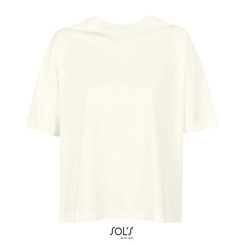 crudo CAMISETA OVERSIZE PARA MUJER SOL'S BOXY WOMEN