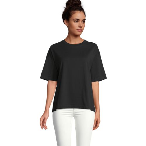 negro produndo CAMISETA OVERSIZE PARA MUJER SOL'S BOXY WOMEN