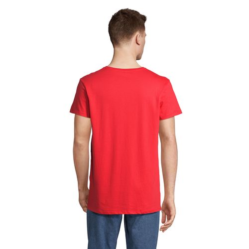 rojo vivo CAMISETA UNISEX CUELLO REDONDO SOL'S RE CRUSADER