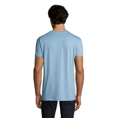 azul celeste CAMISETA DE CUELLO REDONDO PARA HOMBRE SOL'S Imperial
