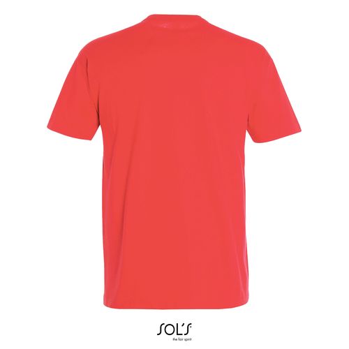 hibisco rojo CAMISETA DE CUELLO REDONDO PARA HOMBRE SOL'S Imperial