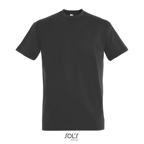 gris oscuro CAMISETA DE CUELLO REDONDO PARA HOMBRE SOL'S Imperial