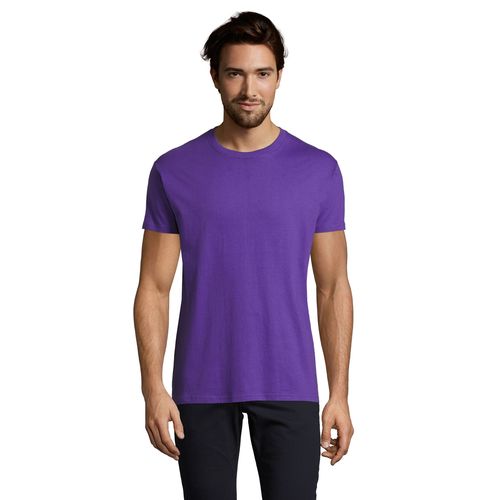 morado oscuro CAMISETA DE CUELLO REDONDO PARA HOMBRE SOL'S Imperial