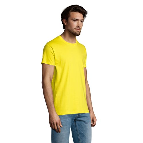 amarillo limón CAMISETA DE CUELLO REDONDO PARA HOMBRE SOL'S Imperial