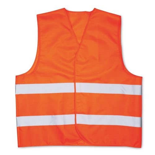 naranja neón CHALECO DE SEGURIDAD UNISEX SOL'S SAFETY PRO