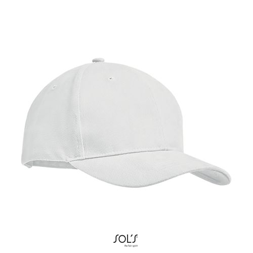 CASQUETTE 6 PANNEAUX SOL'S TEKAPO - 5